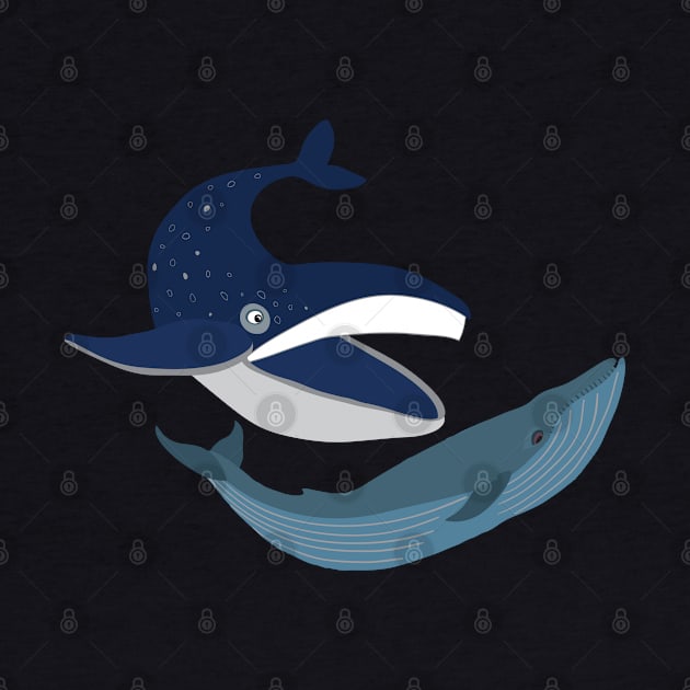 Blue Whales by VoneS